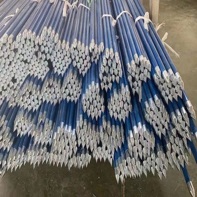 diámetro FRP Rod de 16.5m m con una extremidad de metal en un lado como el poste del marcador, jabalinas etc.