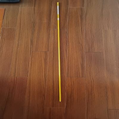 Barras amarillas de FRP de 8,5 mm de diámetro para estacas de marcadores reflectantes aplicadas en infraestructuras de transporte y deportes