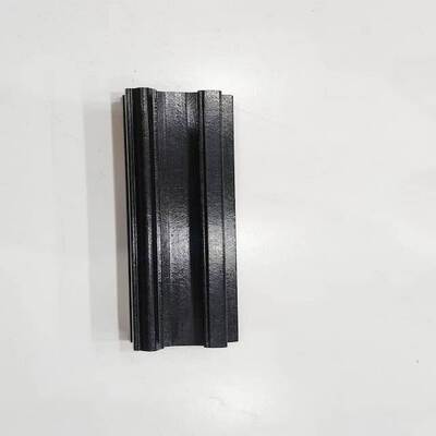 Pistas pultrudadas de FRP, pistas de puertas de ventanas de fibra de vidrio, pistas de ventanas de puertas correderas, perfiles de fibra de vidrio, material de construcción, superficie texturizada,