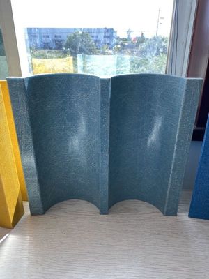 Industria química Placa de tratamiento de aguas residuales de FRP con peso ligero y carácter resistente al envejecimiento personalizada por el cliente