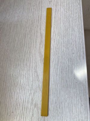 Lightweight Yellow Fiberglass Flat Bar 40x6mm